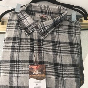 Button down flannel long sleeve